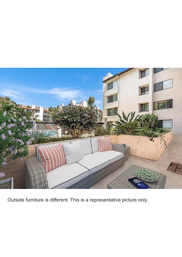 Other view from patio - 5705 Friars Rd