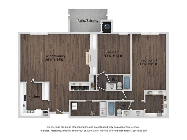 Floorplan - Queens at Granville