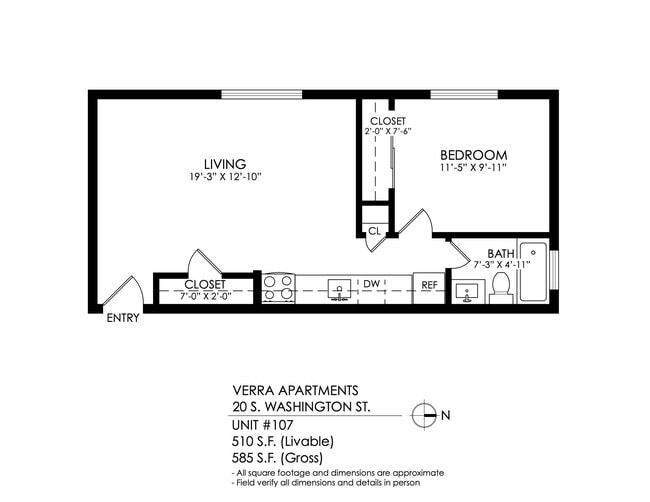 Floorplan - Verra Apartments