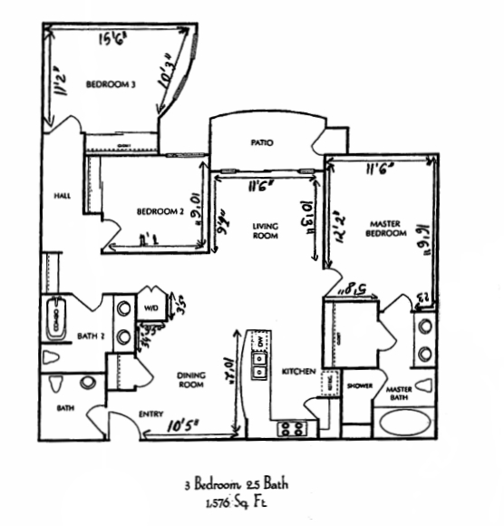 Floorplan - Glenoaks Villas