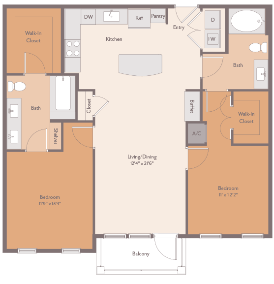 Floorplan - Olympus at Memorial