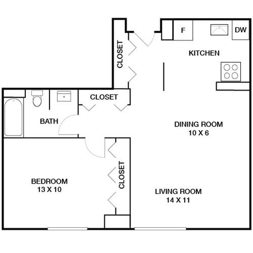 Floorplan - Evanston Place