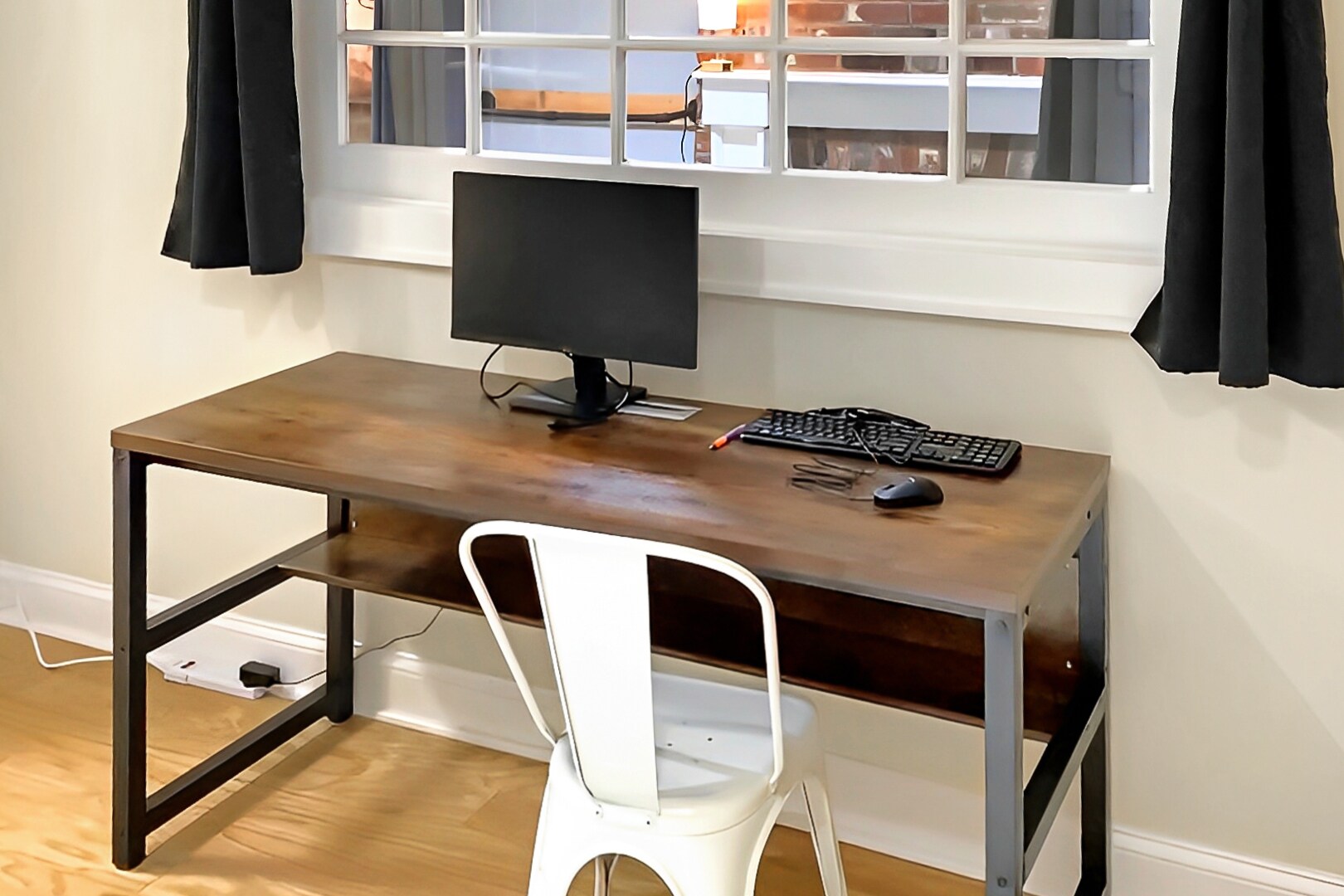 Office, includes monitor, keyboard, mouse and hook-up. - 328 Garden St