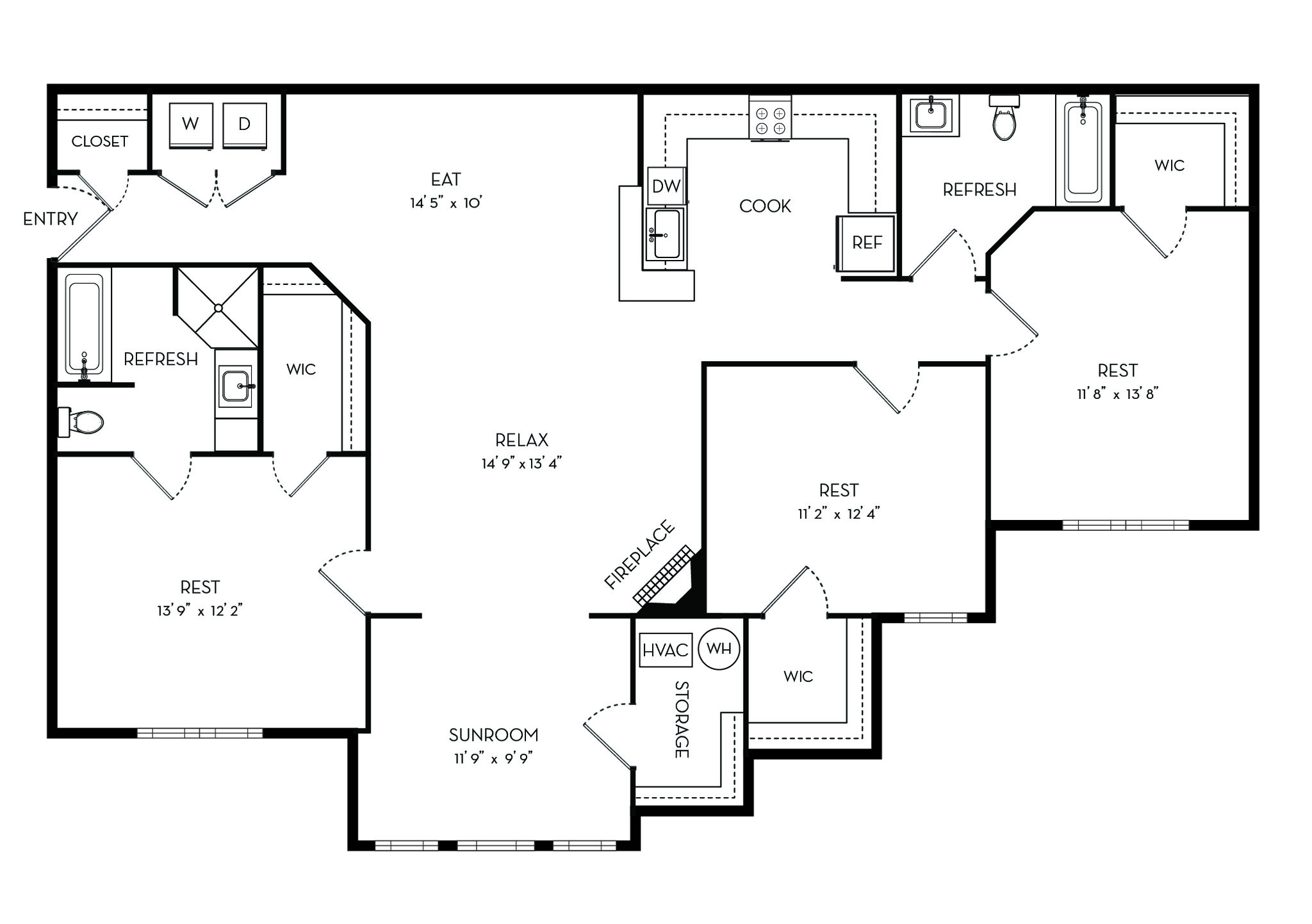 Stone Gate Apartments - 201 Stonebriar Cir Spring Lake NC 28390 ...