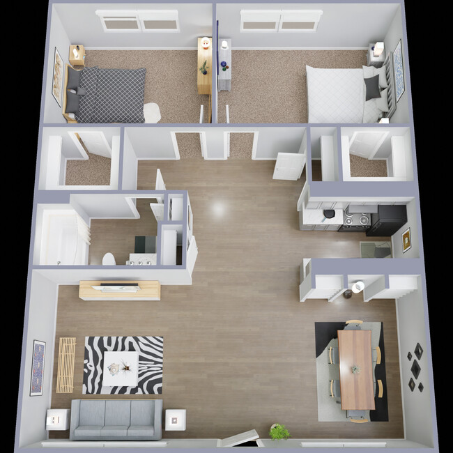 Floorplan - The Park at Malaga