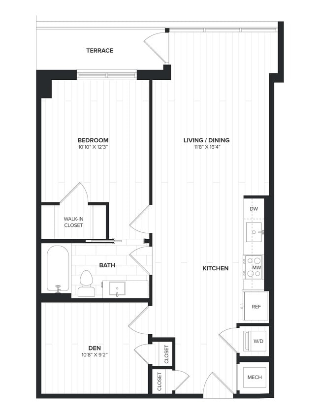 Floorplan - The Milton