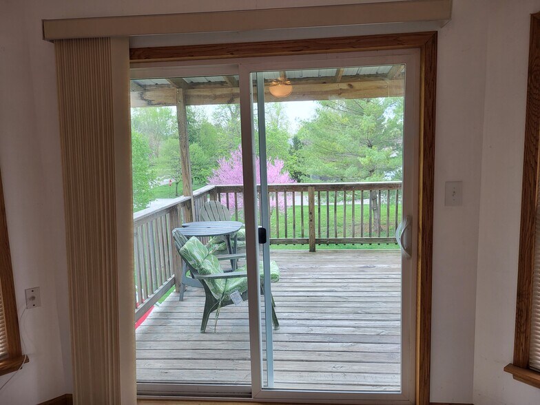 Deck door - 312 N Illinois St