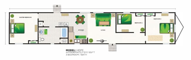 Floorplan - Country Oaks