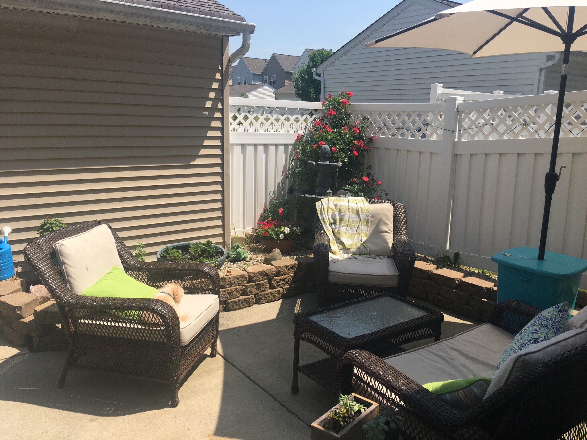 Back Patio - 6144 Braet Rd