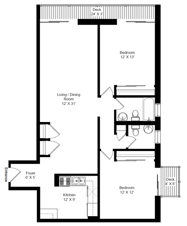 2BR/1.5BA - 2340 N. Commonwealth