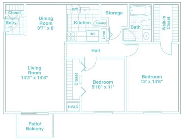 Floorplan B - Stoneridge Manor