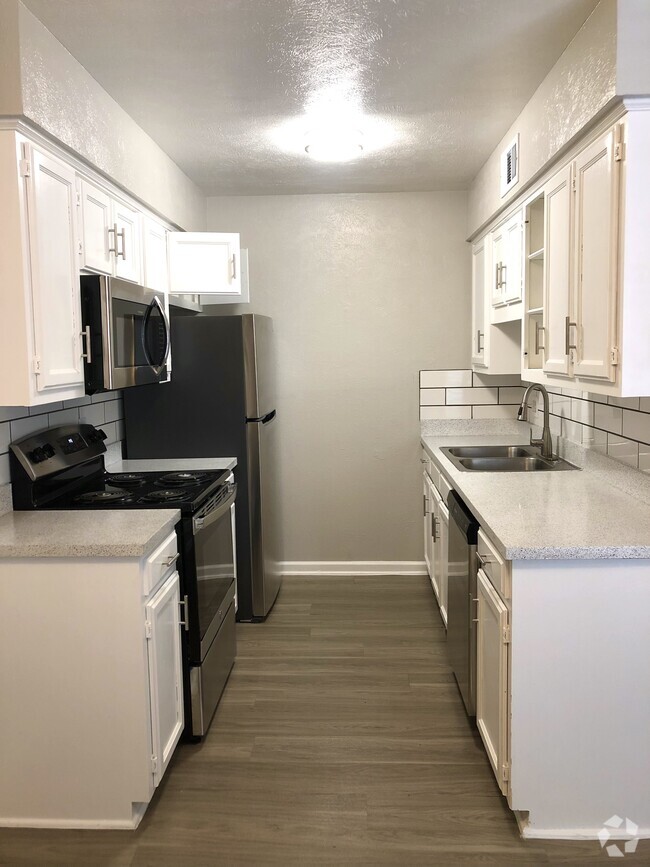 Upgraded Kitchen - Red Oak on A