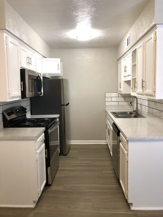 Upgraded Kitchen - Red Oak on A