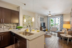 Model Living Area - Gables Ponce