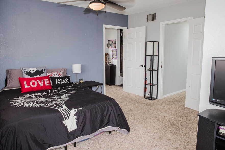 Master bedroom upstairs - 3050 West 32nd Avenue