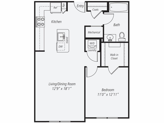 Floorplan - Avalon North Bergen