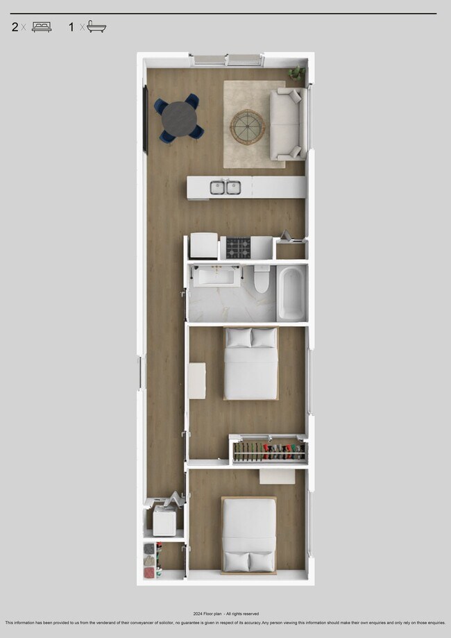 Floorplan - 107th Apartments