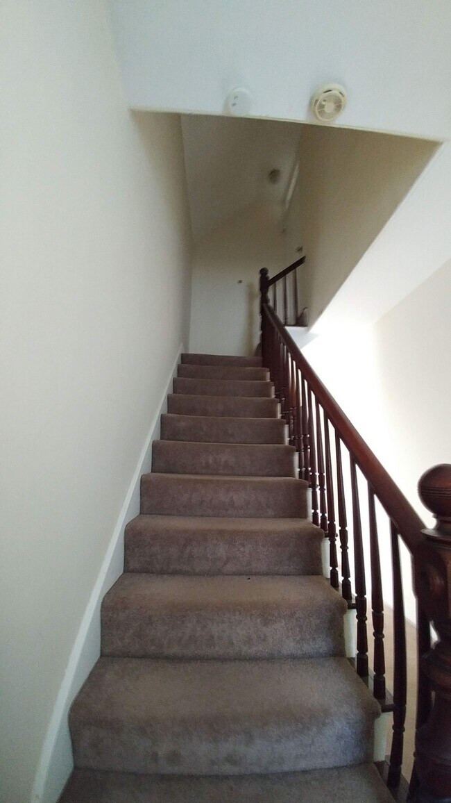 Stairs up to apartment - 17 Waban St