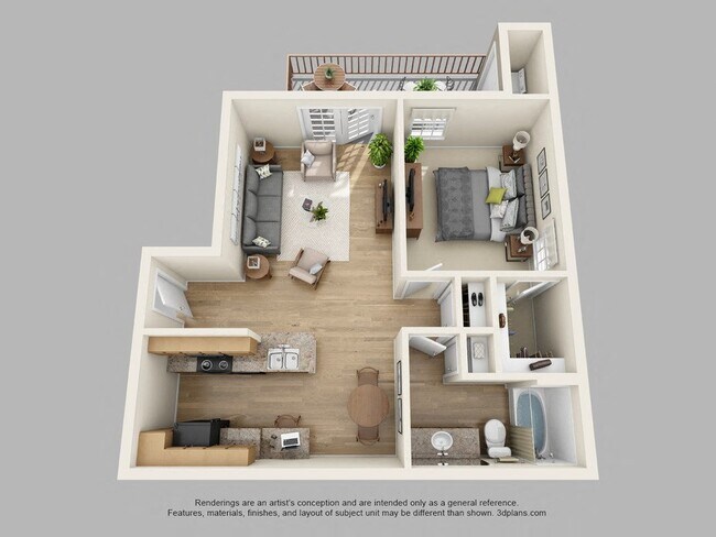 Floorplan - The Palmera on 3009
