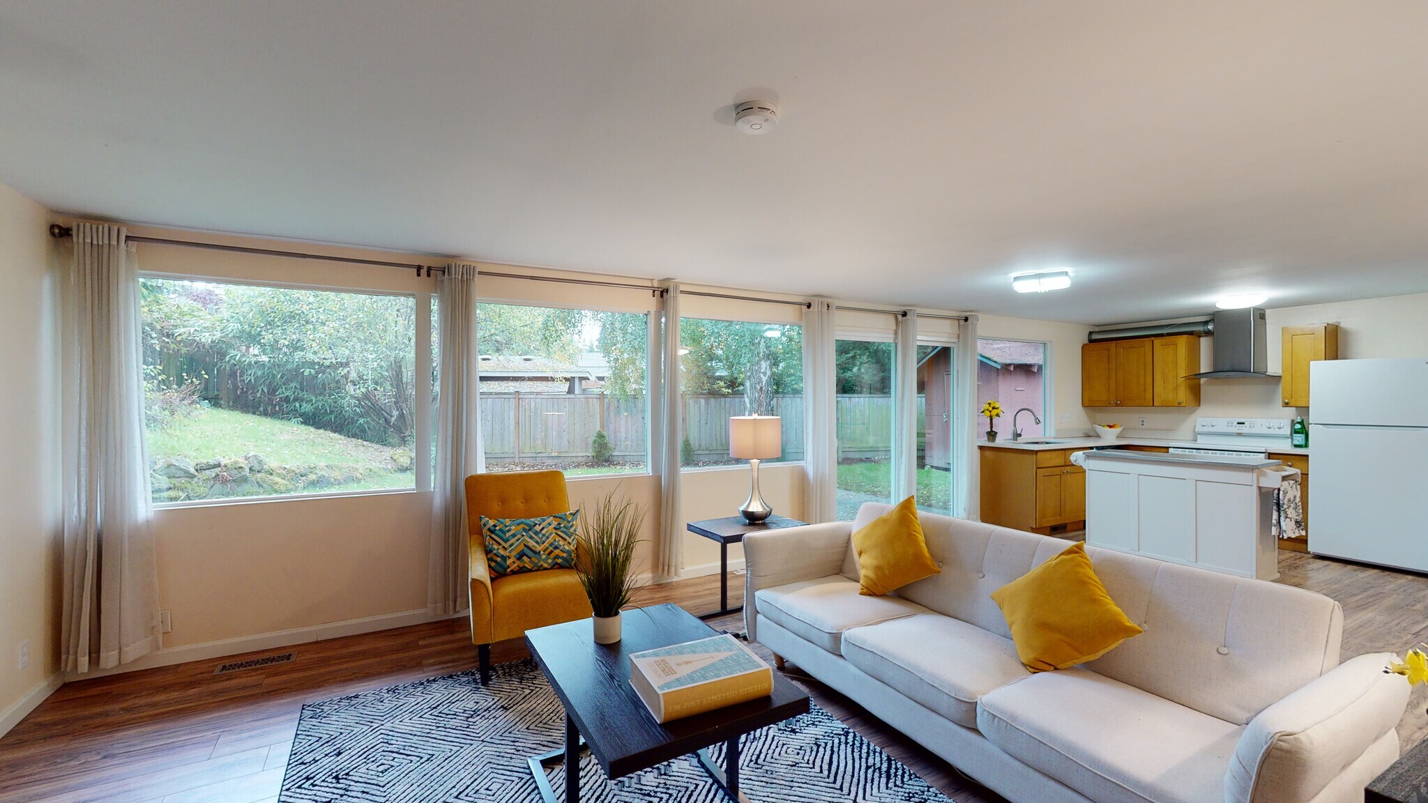 Living room and kitchen - 12405 NE 109th Pl