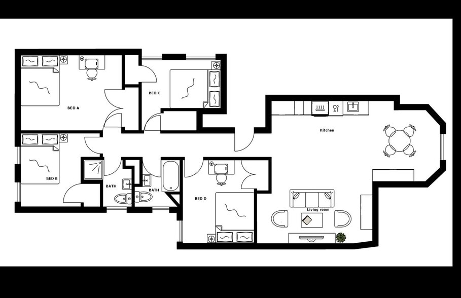 Building Photo - Room in Shared 4 bed/2 bath home