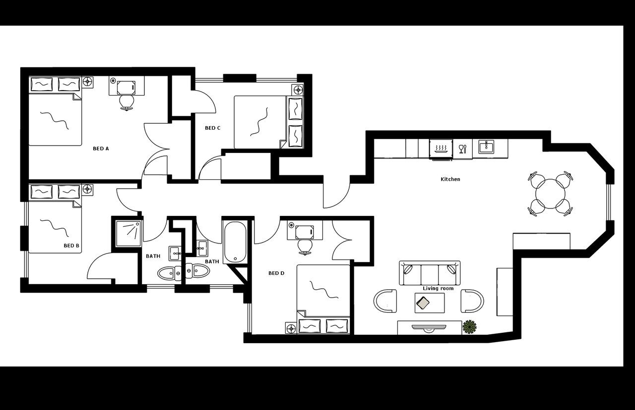 Building Photo - Private bedroom in 4 bed/2 bath Home