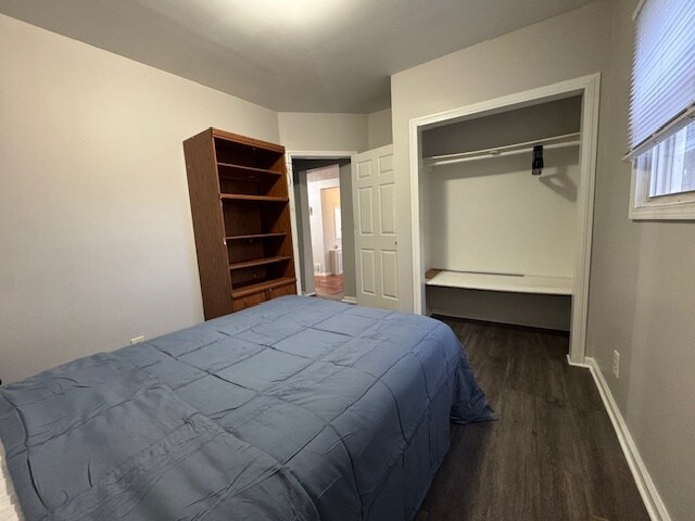 Full size bed - second room - 2259 Potomac Ave