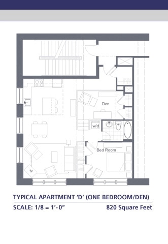 1BR/1BA - The Farr Lofts