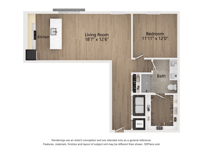 Floorplan - Tempo at White Oak
