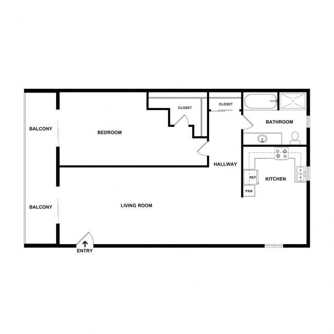 Floorplan - Chateau Los Feliz