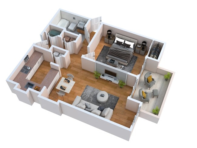 Floorplan - Oakland Heights - 55+ Active Adult Apartments
