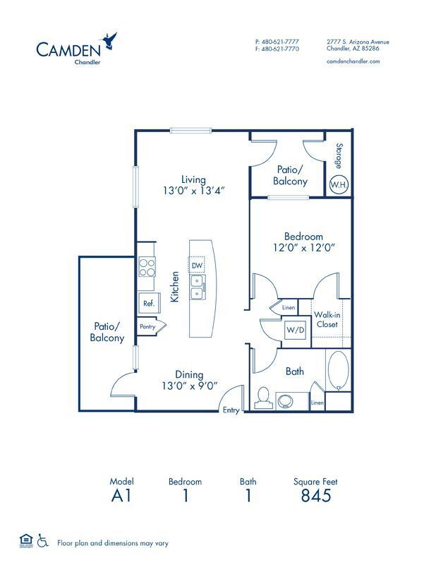 Floorplan - Camden Chandler