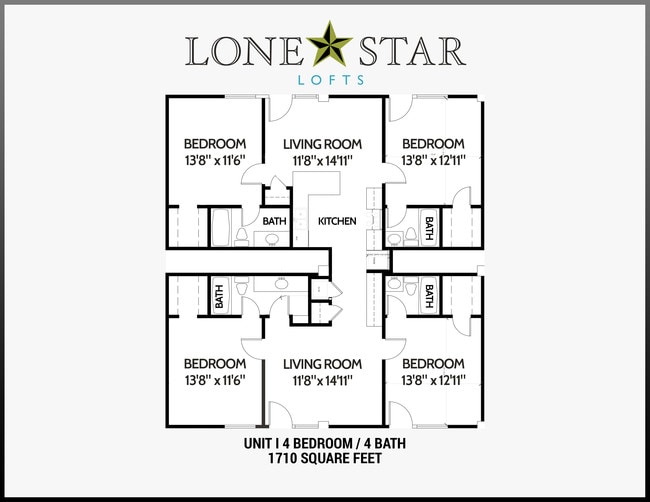 Floorplan - Lonestar Lofts