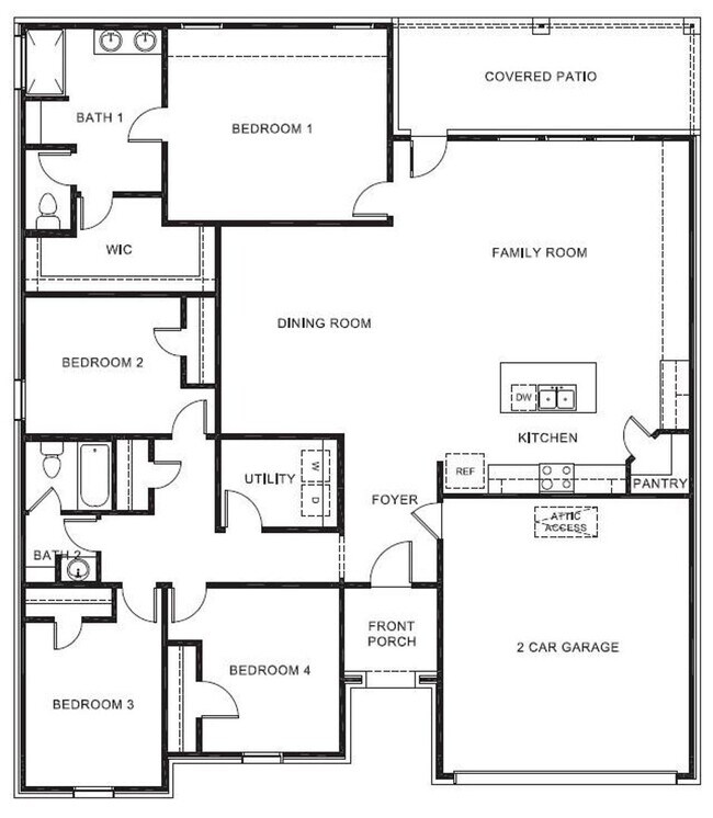 Building Photo - New Build 4 Bed, 2 Bath Home in Mansfield ISD