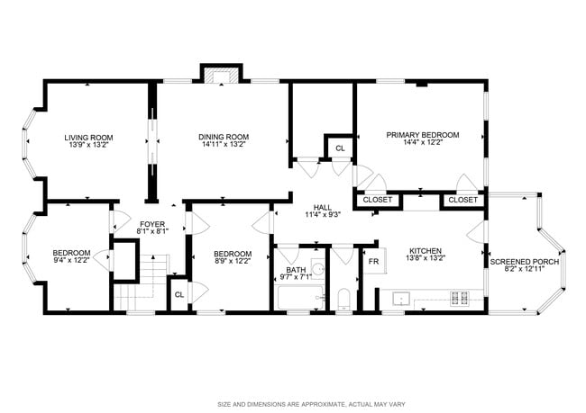 Floorplan - 6114 Waterman Blvd