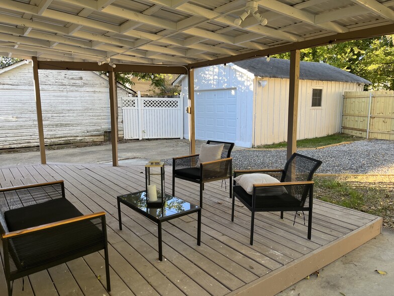 back porch - 2403 Bailey Ave