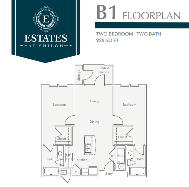 Floorplan - The Estates at Shiloh