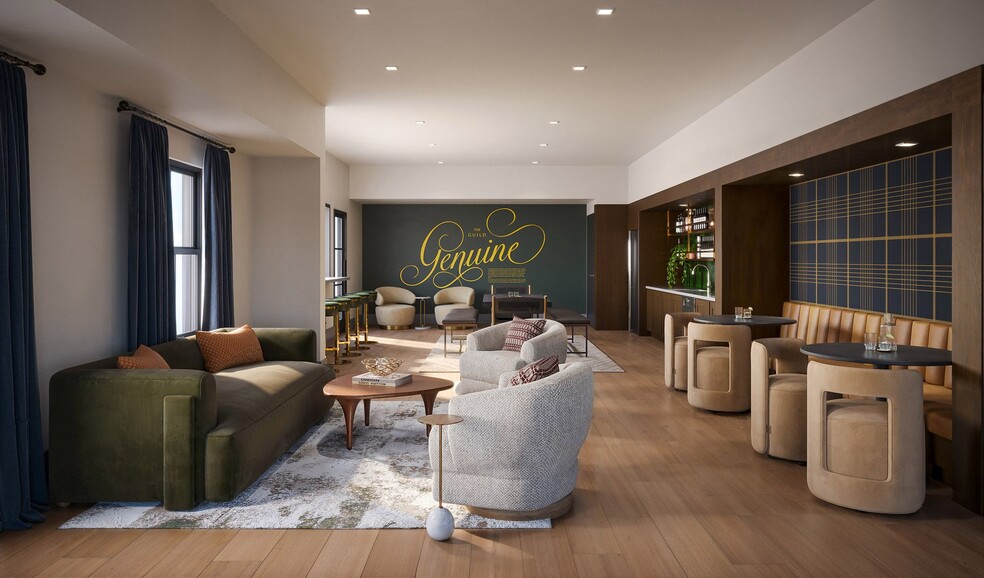 Clubroom designed to gather - The Guild