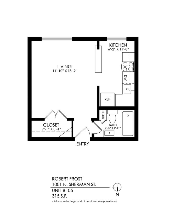 Floorplan - Robert Frost