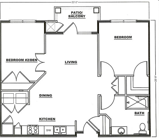 2BR/1BA - Antioch Villas & Gardens