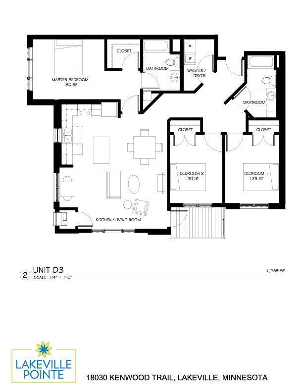 Floorplan - Lakeville Pointe Apartments