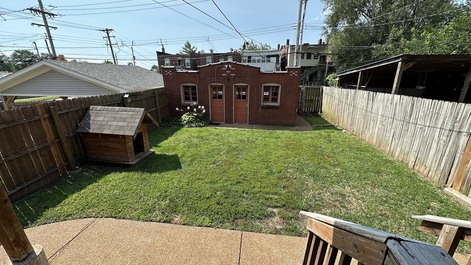 Fenced in Backyard - 3506 McKean Ave