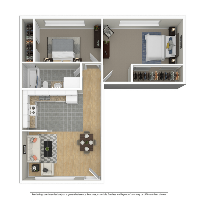 Floorplan - Eagle Pointe Apartments