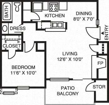 Floorplan - The Gables of McKinney