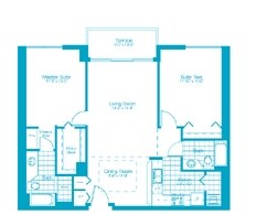 2BR/2BA - The Floridian