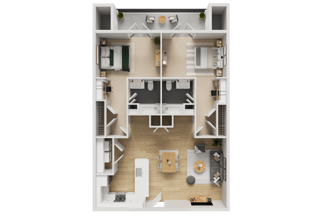 Floorplan - The Hub at Palmetto Pointe