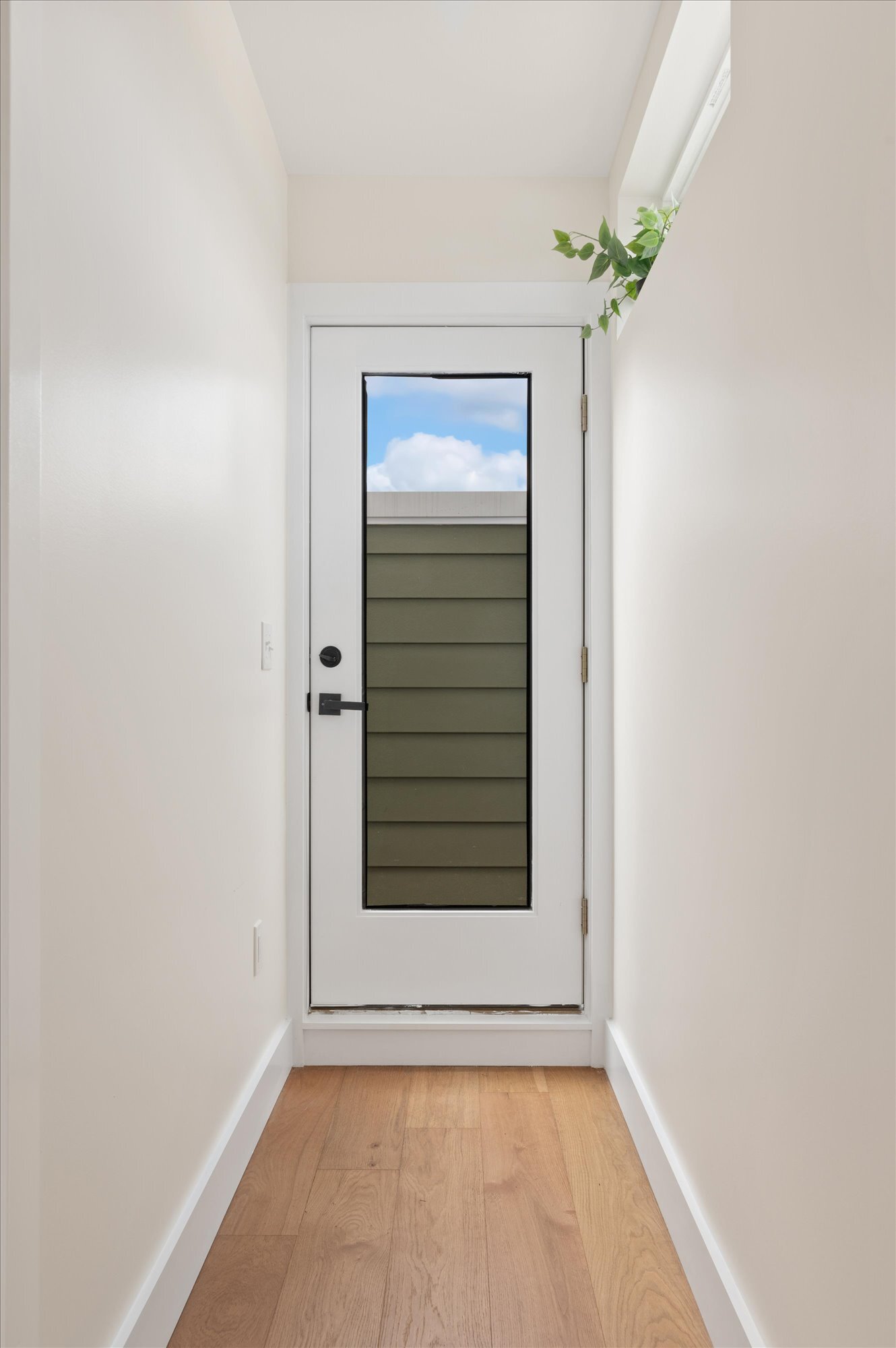 Stairs to roof deck - 318 Webster St NW