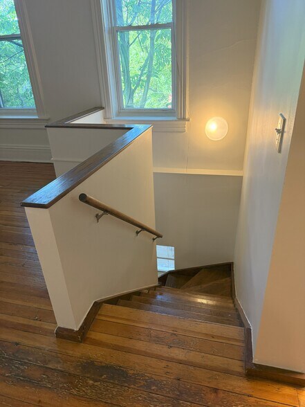 stairs to second floor - 2059 N Clifton Ave