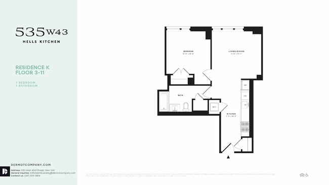 Floorplan - 535 W 43rd Street
