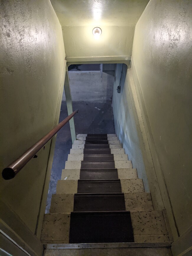 Stairs to Basement - 2229 N Grand Ave